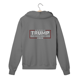 Nome do produto Moletom Aberto Trump 2024