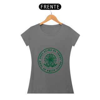 Nome do produto T-Shirt Baby Estonada Deus Acima de Todos
