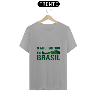 Nome do produto T-Shirt Classic O Meu Partido é o Brasil