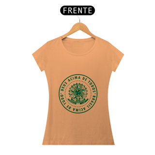 Nome do produto T-Shirt Baby Estonada Deus Acima de Todos
