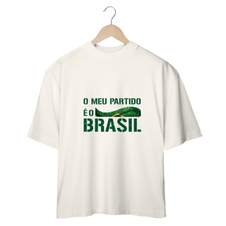 Nome do produto Oversize Meu Partido é o Brasil