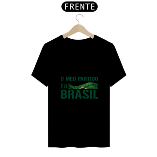 Nome do produto T-Shirt Classic O Meu Partido é o Brasil