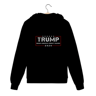 Nome do produto Moletom Aberto Trump 2024