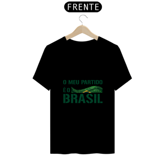 Nome do produto T-Shirt Pima O Meu Partido é o Brasil