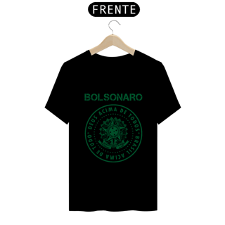 Nome do produto T-Shirt Pima Bolsonaro Deus Acima de Todos
