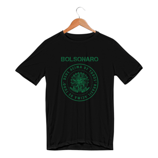 Nome do produto T-Shirt Dry UV Bolsonaro - Deus Acima de Todos