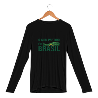 Nome do produto Manga Longa Dry UV Meu Partido Brasil