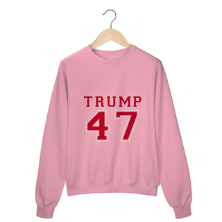 Moletom Fechado Trump 47