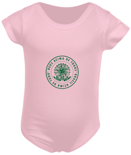 Nome do produto Body Infantil Deus Acima de Todos