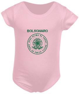 Nome do produto Body Infantil Bolsonaro Deus Acima de Todos