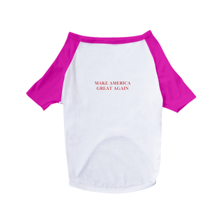 Nome do produto T-Shirt Pet Make America