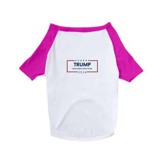 Nome do produto T-Shirt Pet Trump 2024