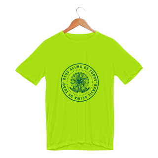 Nome do produto T-Shirt Dry UV Deus Acima de Todos