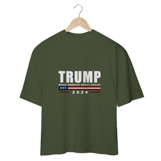 Nome do produto Oversize Trump Make America