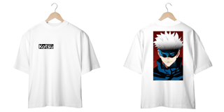 Nome do produto Camiseta Oversized Jujutsu Kaiser Satoru Gojo KC01