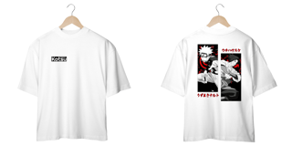 Nome do produto Camiseta Oversized Naruto Shippuden Naruto/Sasuke