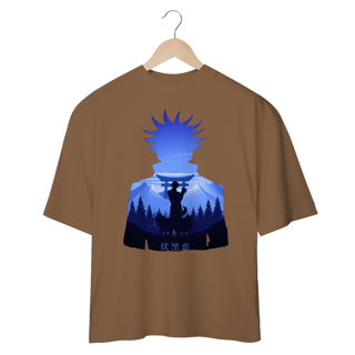 Nome do produto Camiseta Oversized Jujutsu Kaiser Fushiguro Megumi