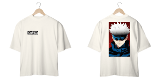Nome do produto Camiseta Oversized Jujutsu Kaiser Satoru Gojo KC01