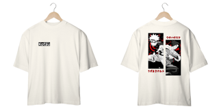 Nome do produto Camiseta Oversized Naruto Shippuden Naruto/Sasuke