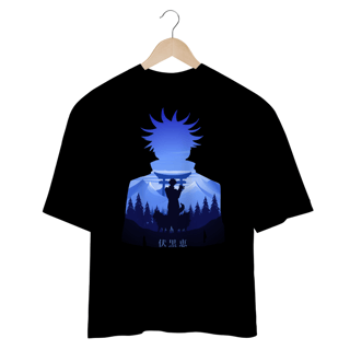 Nome do produto Camiseta Oversized Jujutsu Kaiser Fushiguro Megumi
