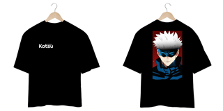 Nome do produto Camiseta Oversized Jujutsu Kaiser Satoru Gojo KC01