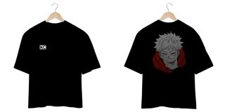 Nome do produto Camiseta Oversized Jujutsu Kaiser Yuji Itadori KC04