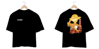 Nome do produto Camiseta Oversized One Piece Luffy KC07