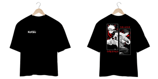 Nome do produto Camiseta Oversized Naruto Shippuden Naruto/Sasuke