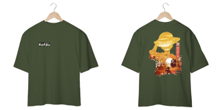 Nome do produto Camiseta Oversized One Piece Luffy KC07