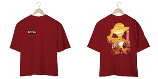Nome do produto Camiseta Oversized One Piece Luffy KC07