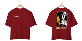 Nome do produto Camiseta Oversized Atack On Titan Eren Yeager
