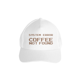 Nome do produto Boné Trucker - Coffee Not Found