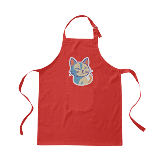 Nome do produto avental the cat