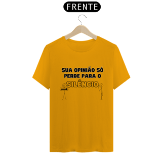 Nome do produto Camiseta Silêncio