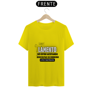 Nome do produto Camiseta Sorry