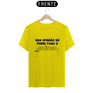 Nome do produto Camiseta Silêncio