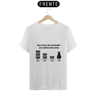 Nome do produto Camiseta Sociavel (versão gato)