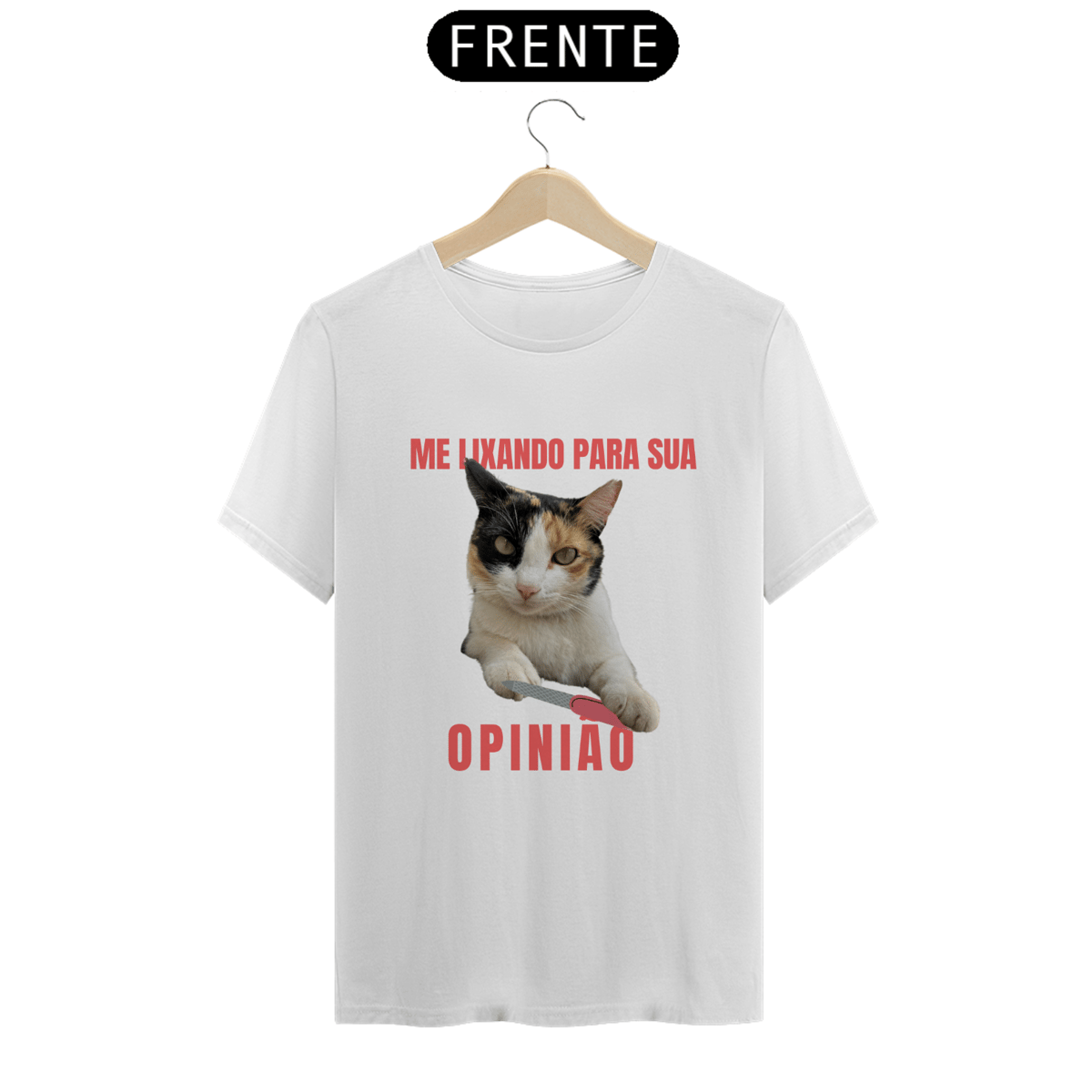 Nome do produto: Camiseta Preocupado