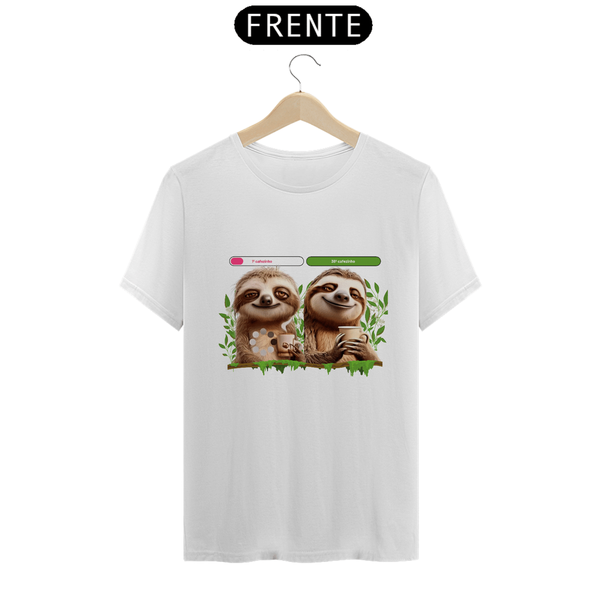 Nome do produto: Camiseta Cafe