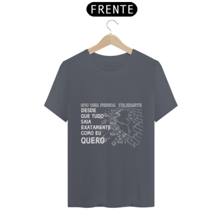 Nome do produto Camiseta Tolerante (branco)