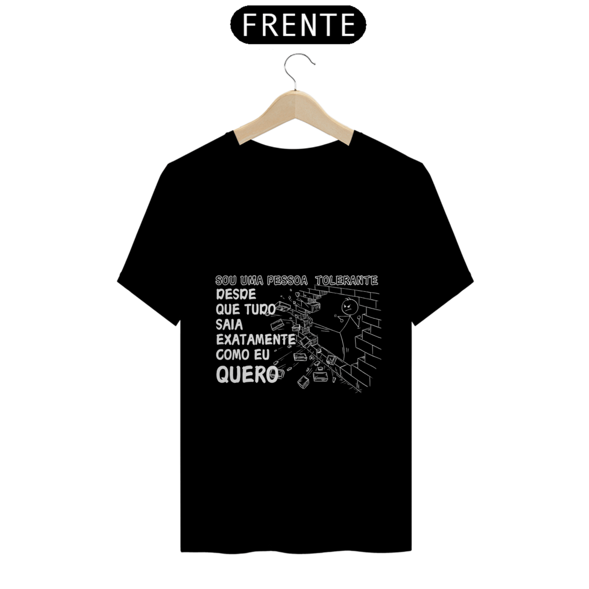 Nome do produto: Camiseta Tolerante (branco)