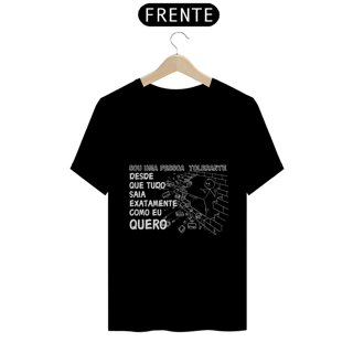 Nome do produto Camiseta Tolerante (branco)