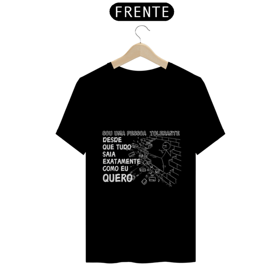 Camiseta Tolerante (branco)