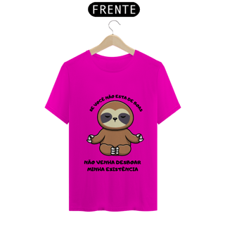Nome do produto Camiseta Preguiça