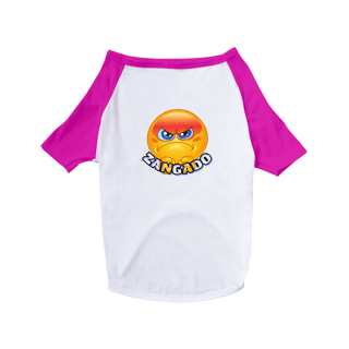 Nome do produto Camiseta Pet Zangado