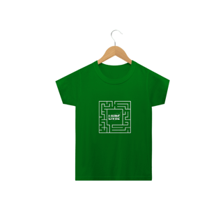 Nome do produto Camiseta Infantil Labirinto