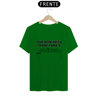 Nome do produto Camiseta Silêncio