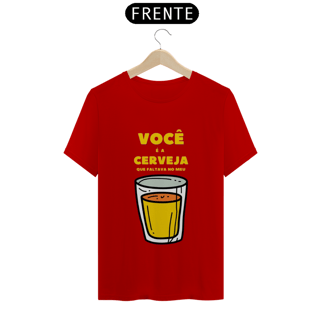Nome do produto Camiseta Cerveja