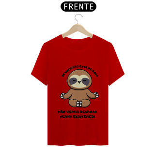 Nome do produto Camiseta Preguiça