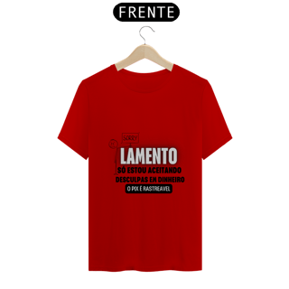 Nome do produto Camiseta Sorry